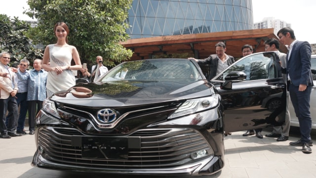 New Camry Hybrid 2019. (Foto: Iqbal Firdaus/kumparan)