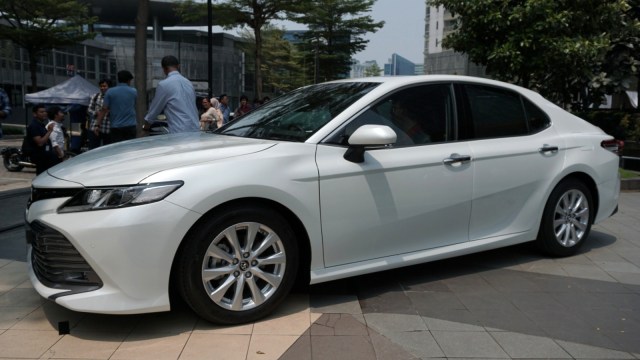 All New Camry 2019. (Foto: Iqbal Firdaus/kumparan)