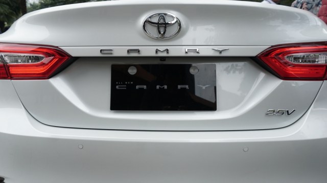Bagian Belakang All New Camry 2019. (Foto: Iqbal Firdaus/kumparan)