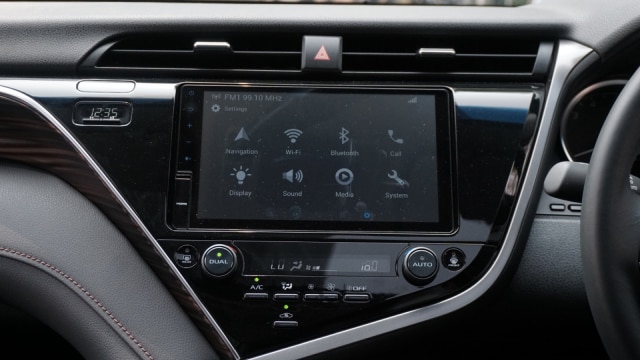 Interior All New Camry 2019. (Foto: Iqbal Firdaus/kumparan)