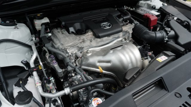 Bagian Mesin All New Camry 2019. (Foto: Iqbal Firdaus/kumparan)