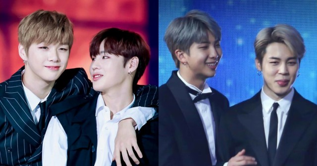 5 Potret Lucu Perbedaan Tinggi Anggota Grup K-Pop
