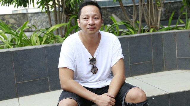 Aktor Ringgo Agus Rahman saat hadir di syukuran film Koki Koki Cilik 2 di MNC Kebon Sirih Jakarta Selasa (08/01/2019).  Foto: Ronny/kumparan