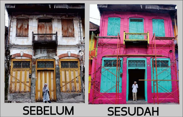 Saya Kecewa dengan Pengecatan Kota Tua