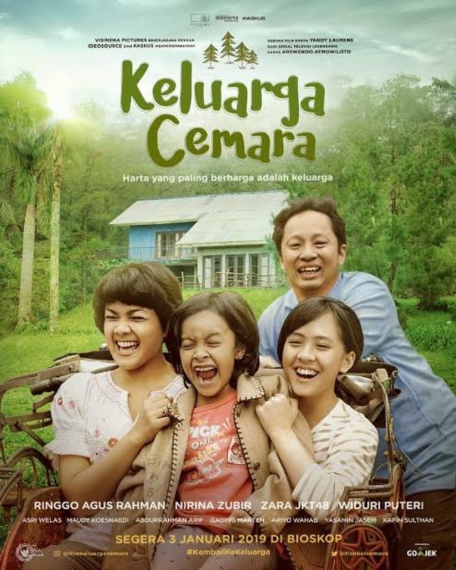 BERNOSTAGIA KEMBALI BERSAMA FILM KELUARGA CEMARA VERSI NEW