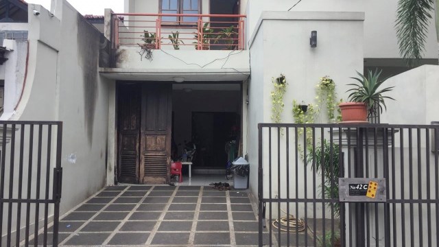Kondisi terkini rumah Laode Syarif di Kalibata. (Foto: Raga Imam/kumparan)
