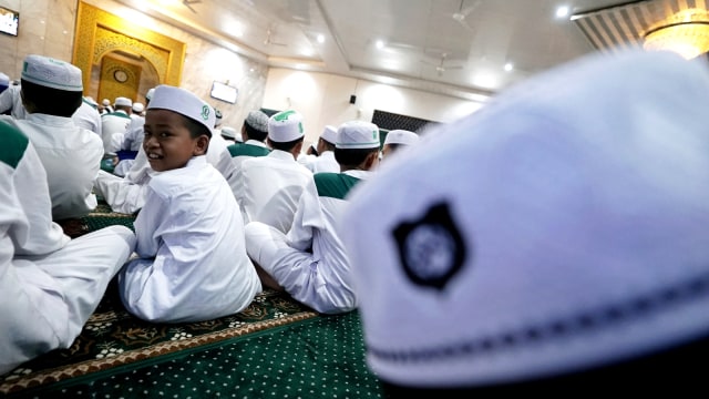 Ilustrasi santri. (Foto: Iqbal Firdaus/kumparan)