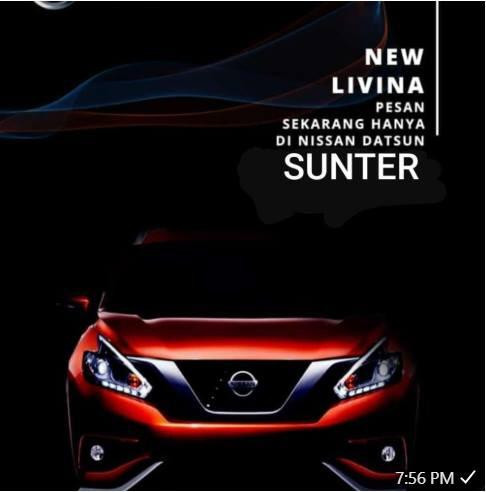 Gambar tampang MPV Nissan yang menyebar. (Foto: Istimewa)