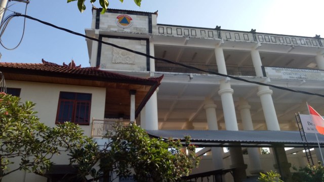 Shelter Tsunami di Denpasar, Bali. (Foto: Denita/kumparan)