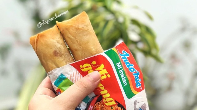 Ilustrasi Lumpia Indomie (Foto: Instagram @dapoer.hannan)