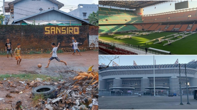 Potret Fenomenal 'San Siro' Makassar yang Bikin Heboh Warganet