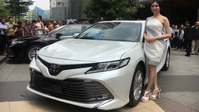 All New Camry resmi dipasarkan di dalam negeri menggunakan platform TNGA. (Foto: Ghulam Muhammad Nayazri / kumparanOTO)