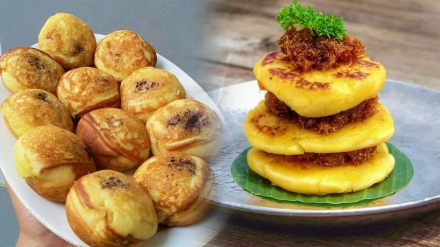 Makanan tradisional dari tape. (Foto: Instagram/@numpangsaveresep.id, Instagram/@makagallerycafe)