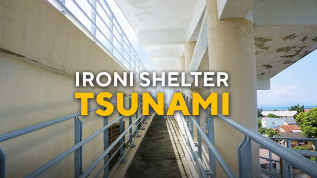 Ironi Shelter Tsunami (Foto: Zuhri Noviandi/kumparan)