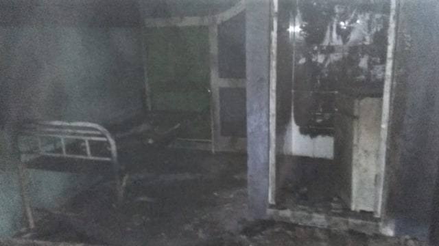 Rumah Sakit Jiwa (RSJ) Kebayakan, Kabupaten Aceh Tengah, kebakaran. (Foto: Zuhri Noviandi/kumparan)
