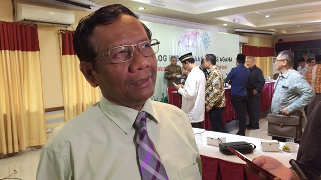 Mantan Ketua Mahkamah Konstitusi (MK) Mahfud MD. Foto: Fachrul Irwinsyah/kumparan