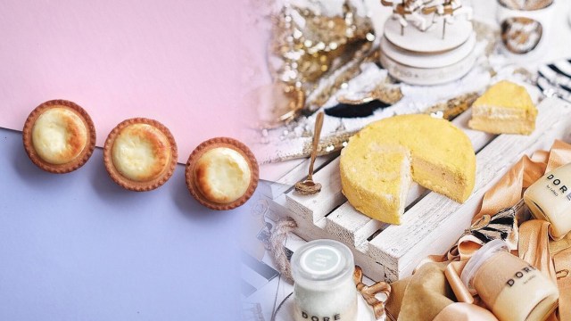 Rekomendasi cheesecake di Jakarta. (Foto: Instagram/@bakecheesetart_id, @dorebyletao)