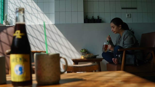 Suasana Rumah Makan Wahteg dikawasan Grogol, Jakarta Barat. (Foto: Iqbal Firdaus/kumparan)