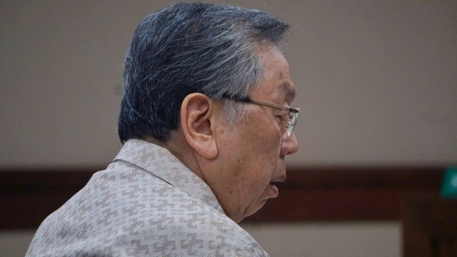 Sidang vonis kasus dugaan korupsi dengan terdakwa Direktur Ortus Holding Ltd Edward Soeryadjaya di Pengadilan Tipikor Jakarta. Foto: Irfan Adi Saputra/kumparan