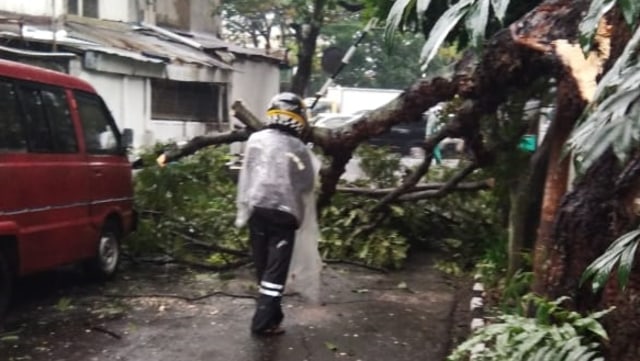 Angin Puting Beliung di Rancaekek, Bandung. (Foto: Istimewa)