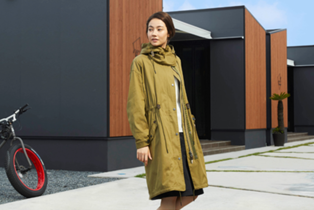 Jaket hujan. (Foto: Dok. Timberland)