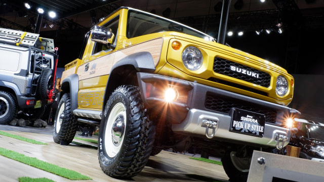 Modifikasi Suzuki Jimny pikap (Foto: Aditya Pratama Niagara/kumparanOTO)