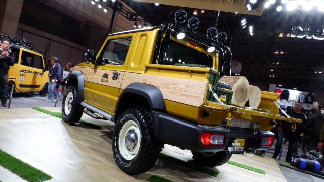 Modifikasi Suzuki Jimny pikap (Foto: Aditya Pratama Niagara/kumparanOTO)