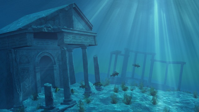 Ilustrasi Atlantis. (Foto: Shutterstock)