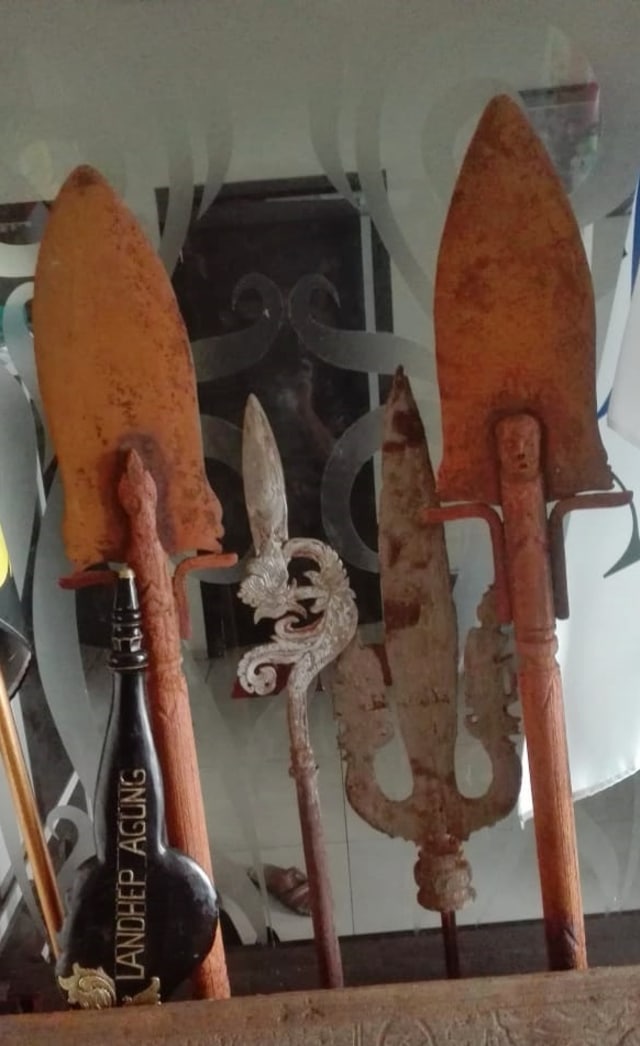 Klaim bukti peninggalan Atlantis di Indonesia. (Foto: Dok. Ahmad Yanuana Samanto)