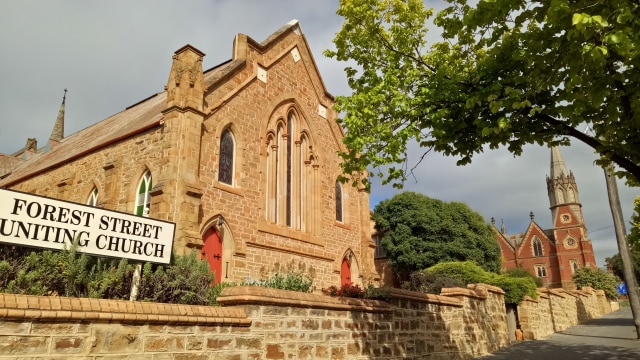 Gereja di Forest Street, Bendigo. (Foto: Anggi Kusumadewi)