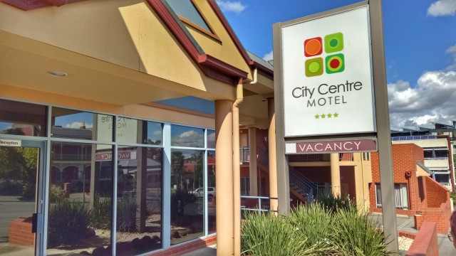 City Centre Motel di Forest Street, Bendigo. (Foto: Anggi Kusumadewi)