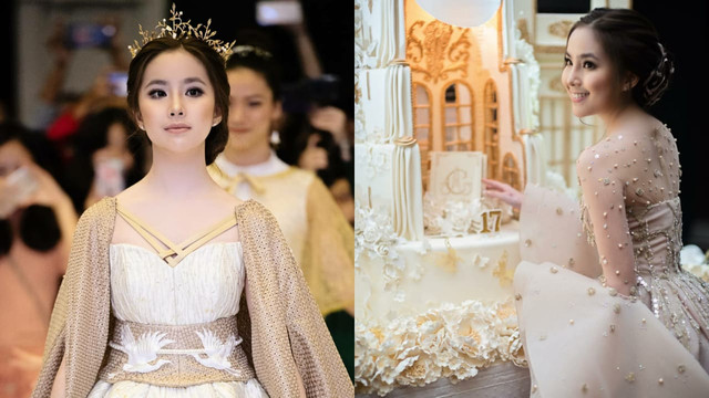 7 Potret Agatha Chelsea Rayakan Ulang Tahun ke-17 Bak Putri Kerajaan