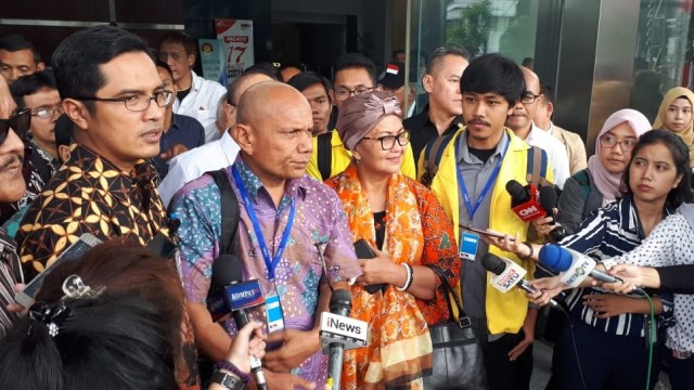 Dukungan GAK dan BEM UI untuk ungkap pelaku penyerangan terhadap pimpinan KPK. (Foto:  Aprilandika Pratama Lampiran/kumparan)