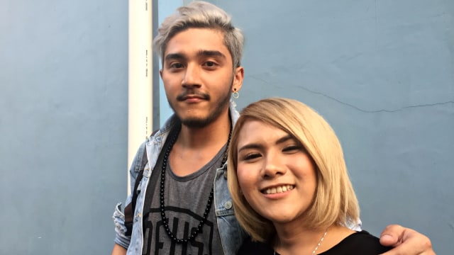 Evelyn Anjani dan Isa Khan. (Foto: Alexander Vito Edward Kukuh/kumparan)