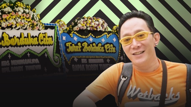 Aktor yang juga perancang busana Robby Tumewu meninggal pada Senin (14/1) dini hari.