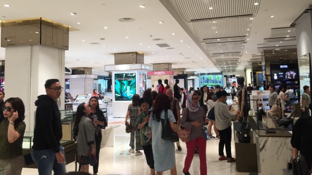 Suasana di dalam Mall Central Neo Soho yang akan ditutup.  (Foto: Elsa Toruan/kumparan)