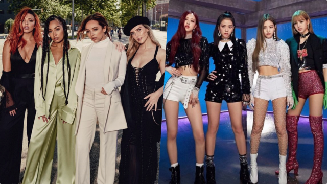 Little Mix dan Blackpink (Foto: Twitter @LittleMix dan @ygent_official)