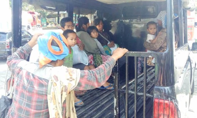 Satpol PP terus melakukan penertiban gelandangan dan pengemis seperti yang dilakukan pada Selasa (15/1) di Ubud, Gianyar -kanalbali/KR11