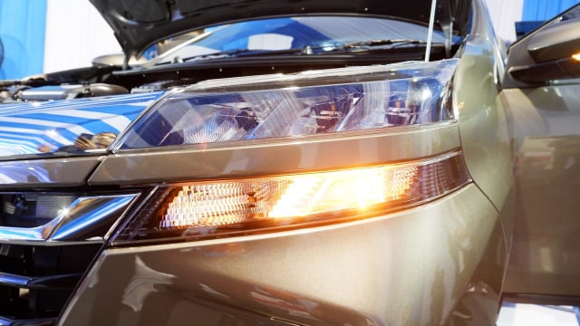 Lampu utama Daihatsu Grand New Xenia (Foto: Aditya Pratama Niagara/kumparanOTO)