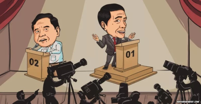 Pidato Prabowo Vs Jokowi (Foto: www.hersubenoarief.com)
