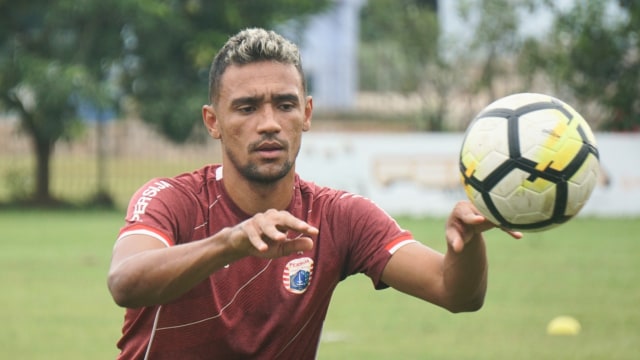 Bruno Matos ketika masih memperkuat Persija. Foto: Nugroho Sejati/kumparan