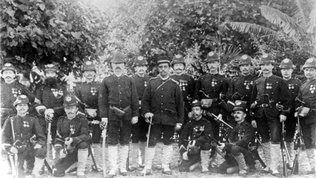 Serdadu di zaman kolonial. (Foto: Dok. wikipedia)