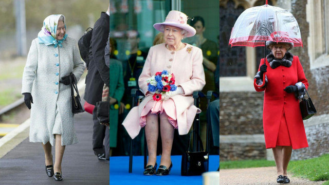 Ratu Elizabeth II kenakan sepatu yang sama selama 50 tahun. (Foto: Dok. Her Majesty The Queen)