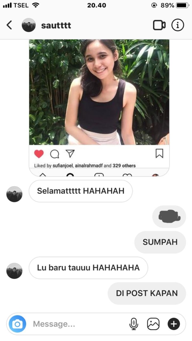 Audrey Mokobombang, konten spesial, (Foto: dok Audrey Mokobombang)