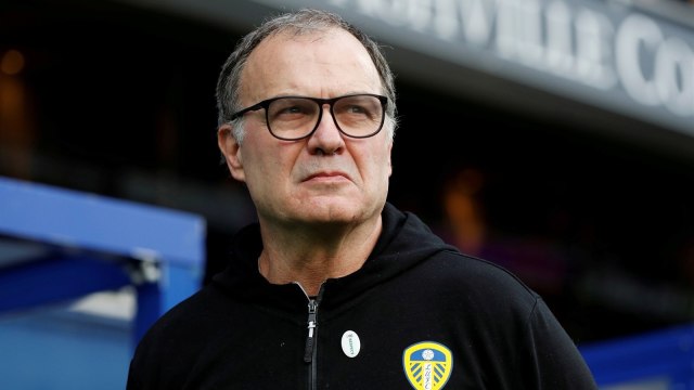 Marcelo Bielsa, pelatih Leeds United. Foto: Reuters/Paul Childs