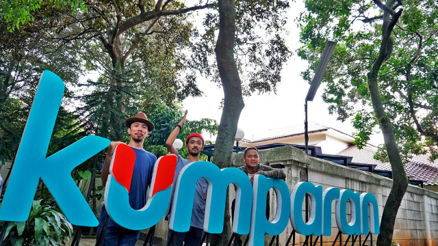 Besixxs berpose di kumparan (Foto: kumparan/Aditya Noviansyah)