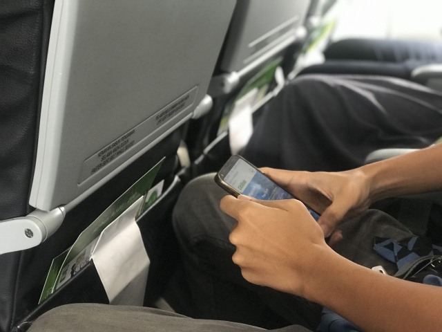 Inflight Wi-Fi Citilink. (Foto: kumparan/Toshiko Potoboda)
