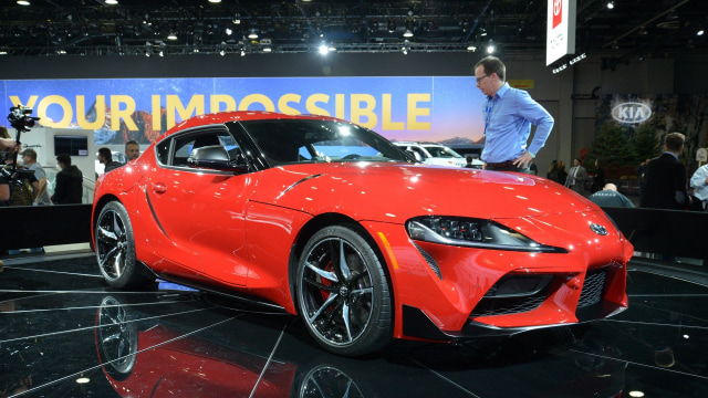 Debut Toyota Supra generasi terbaru di Amerika Serikat (Foto: dok. Carscoops)