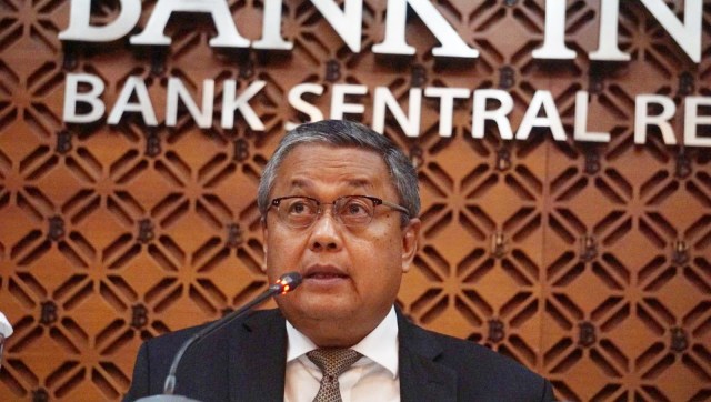 Konferensi pers oleh Gubenur BI, Perry Warjiyo mengenai hasil Rapat Dewan Gubernur BI bulan Januari 2019, Jakarta, Kamis (17/1/2019). (Foto: Irfan Adi Saputra/kumparan)