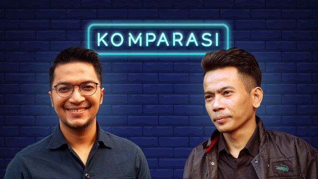 Ihsan Tarore dan Aris 'Idol' (Foto: infografik: Nunki Lasmaria Pangaribuan/kumparan)